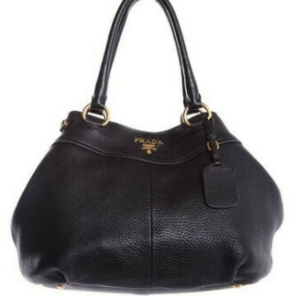 Prada Vitello Daino Satchel Hobo Shoulder bag - Picture 1 of 13
